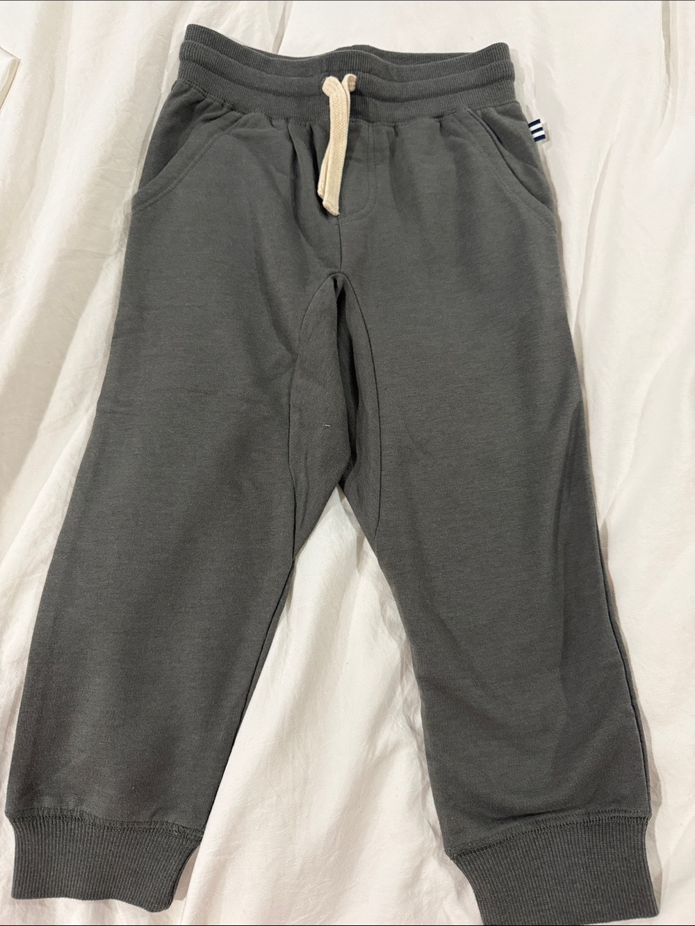 Splendid Charcoal Drawstring Kids Sweatpants